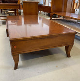 Klassischer rechteckiger Couchtisch mit einer Schublade aus der Cherry Art Piombini-Kollektion
